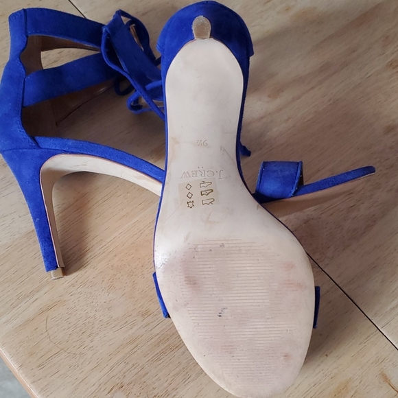 Blue J. Crew Heels - Picture 4 of 5